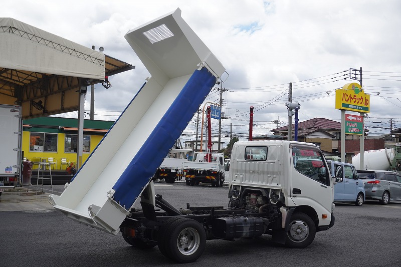 デュトロ　強化ダンプ　新明和製　積載２０００ｋｇ　三方開　手動コボレーン　ダンプピン　アユミ板掛け　ＥＴＣ　全低床　ＡＴ車！準中型（５トン限定）免許対応！22