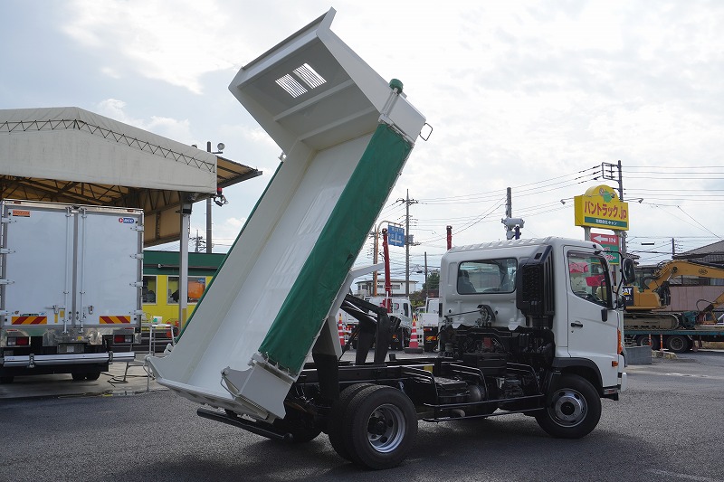 レンジャー　４トン　「ベッドレス」　強化ダンプ　一方開　極東製　積載３５００ｋｇ　電動コボレーン　鳥居アングル補強　ダンプピン　アユミ板掛け　社外リアバンパー　ＥＴＣ　ＡＴ車！23