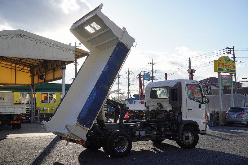 レンジャー　４トン　「ベッドレス」　強化ダンプ　一方開　極東製　積載３５５０ｋｇ　電動コボレーン　鳥居アングル補強　ダンプピン　ＥＴＣ　ＡＴ車！23