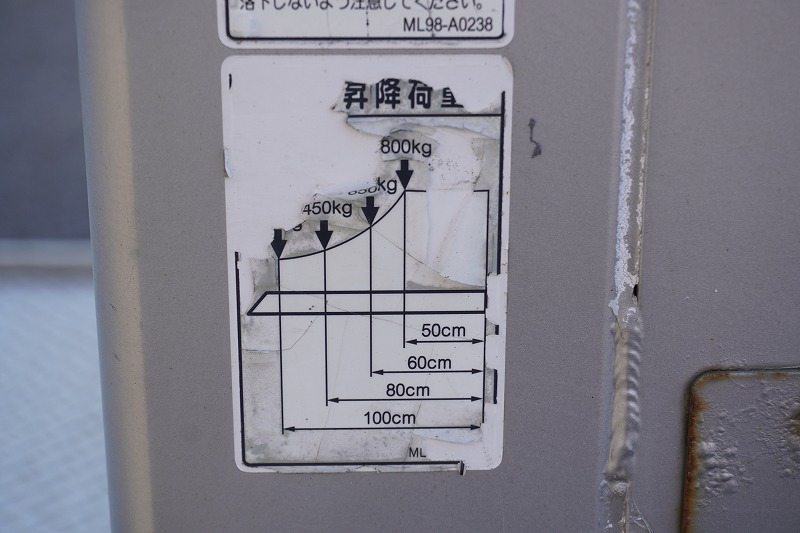 キャンター　１０尺　パネルバン　積載１８５０ｋｇ　リア観音扉　大型垂直パワーゲート　ラッシング２段　バックカメラ　トレクス製　５速ＭＴ！準中型（５トン限定）免許対応！希少車！！24