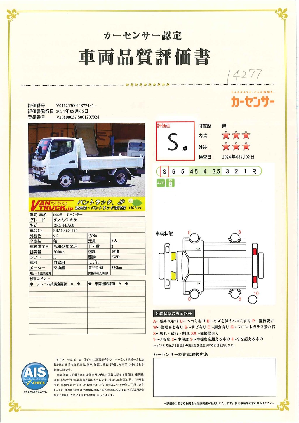 （未使用）　キャンター　強化ダンプ　極東製　積載３０００ｋｇ　三方開　全低床　スマートキー　坂道発進補助　左電格ミラー　ＬＥＤヘッドライト＆フォグランプ　衝突軽減ブレーキ　車線逸脱警報　５速ＭＴ！車検「Ｒ８年２月まで！」34