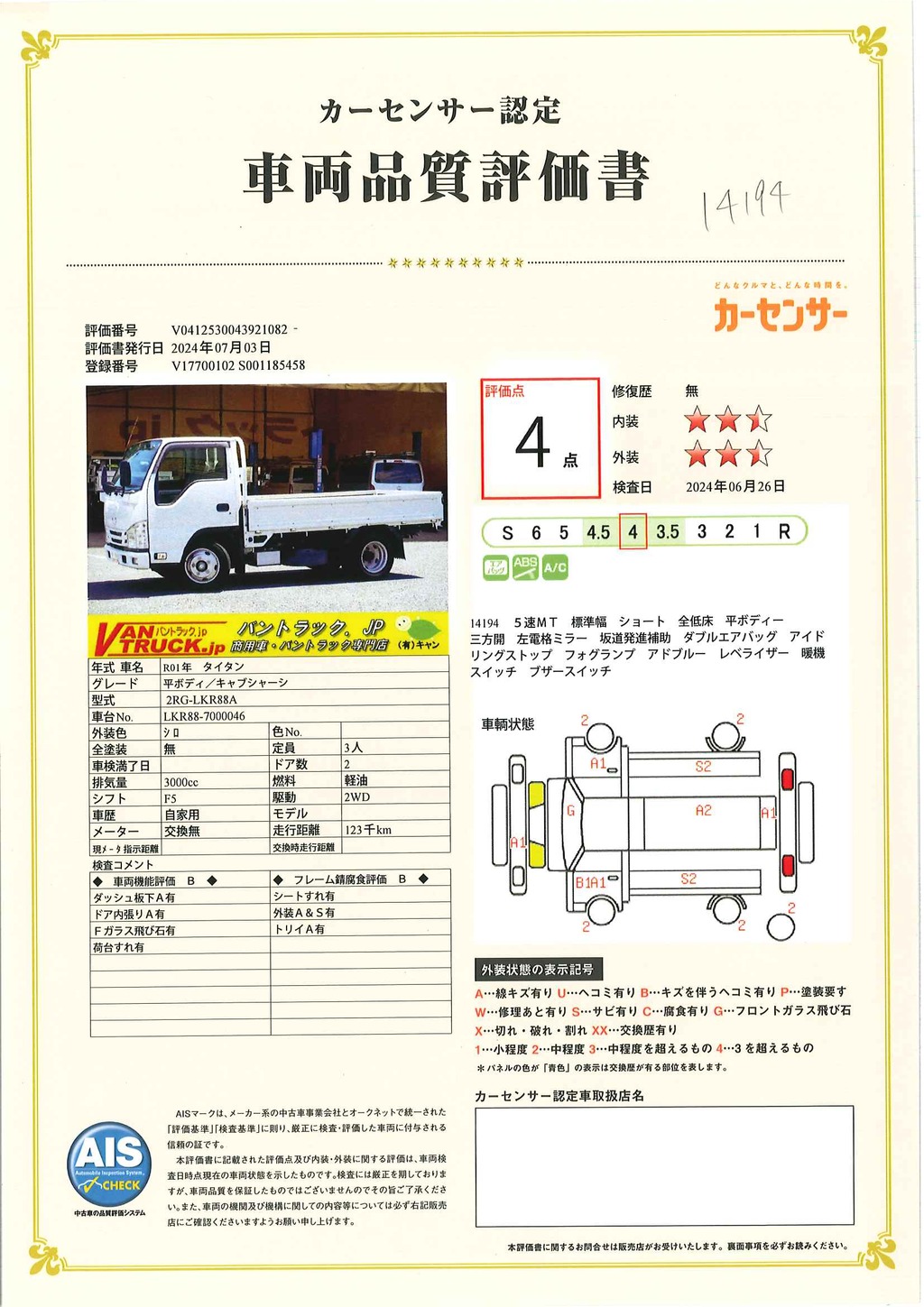 タイタン　「標準幅　ショート」　平ボディー　積載２０００ｋｇ　三方開　左電格ミラー　坂道発進補助　フォグランプ　全低床　衝突軽減ブレーキ　車線逸脱警報　５速ＭＴ！車検「Ｒ６年１０月まで！」32