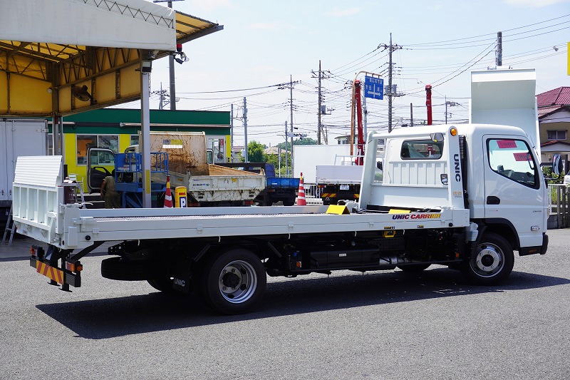 （未使用）　キャンター　「ワイド超ロング」　セーフティーローダー　一般用　古河ユニック製　積載３０００ｋｇ　三方開　ラジコン　ウインチ　床フック６対　左電格ミラー　ＬＥＤヘッドライト＆フォグランプ　衝突軽減ブレーキ　車線逸脱警報　５速ＭＴ！車検「Ｒ８年３月まで！」6