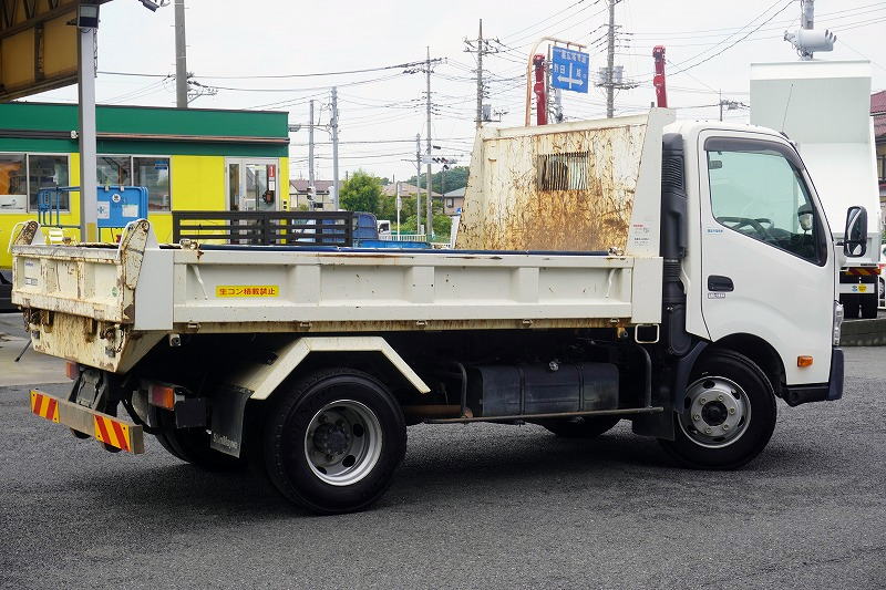 デュトロ　「ワイド」　強化　ローダーダンプ　新明和製　三方開　積載３６５０ｋｇ　手動コボレーン　スライド用ラジコン　ダンプピン　左電格ミラー　ＥＴＣ　６速ＭＴ！6