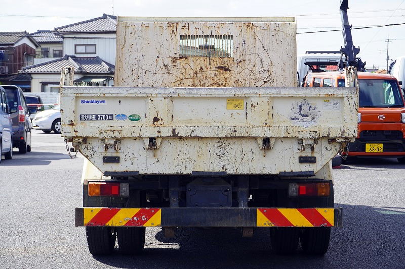 デュトロ　「ワイド」　強化　ローダーダンプ　新明和製　三方開　積載３７００ｋｇ　スライド用ラジコン　ダンプピン　左電格ミラー　ＥＴＣ　６速ＭＴ！2