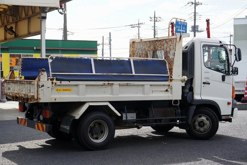 レンジャー　４トン　「ベッドレス」　強化ダンプ　一方開　新明和製　積載３７００ｋｇ　電動コボレーン　鳥居アングル補強　ダンプピン　ＥＴＣ　ＡＴ車！6