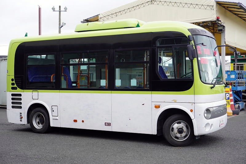 日野　ポンチョ　ショート　路線バス　２４人乗り　１４座席　立ち席有り　１ドア　自動ドア　ノンステップ　総輪エアサス　車椅子固定器具一基分付き　車椅子用簡易スロープ　電光掲示板　運賃箱　バックカメラ　フォグランプ　ＡＴ車！希少車！！4