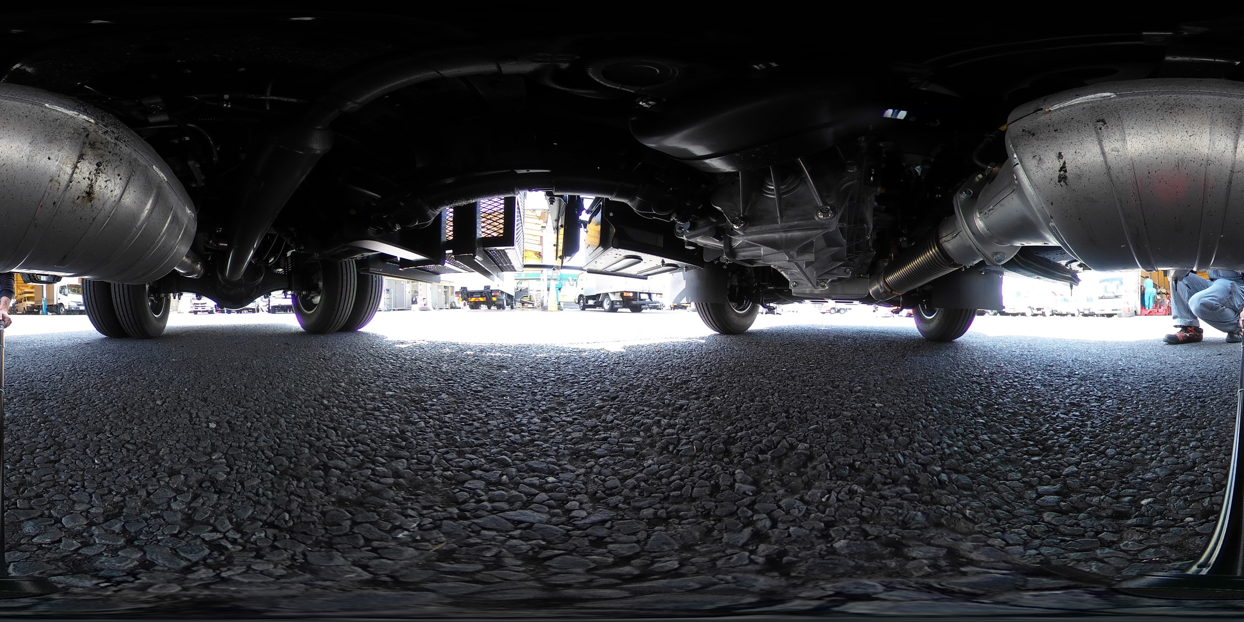 （未使用）　キャンター　「標準幅」　パッカー車　プレス式　積載２２５０ｋｇ　新明和製　４．３立米　連続動作　汚水タンク　防臭扉　網工具入れ　バックカメラ　左電格ミラー　ＬＥＤヘッドライト＆フォグランプ　スマートキー　衝突軽減ブレーキ　車線逸脱警報　５速ＭＴ！車検「Ｒ９年３月まで！」1