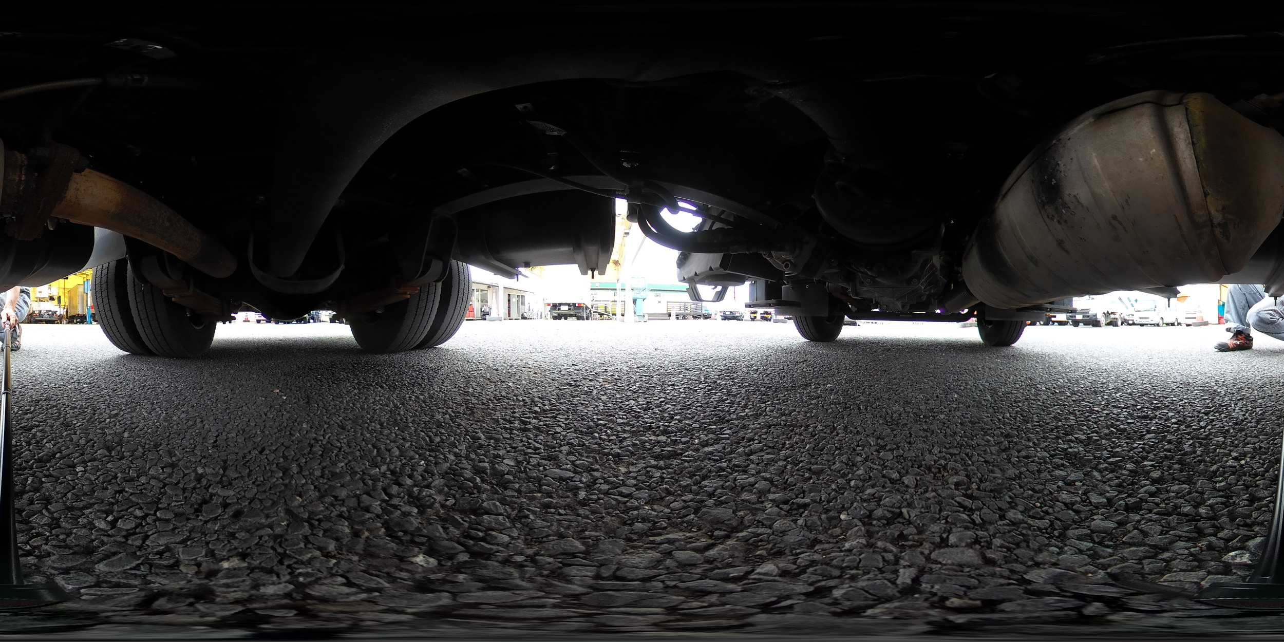 キャンター　高所作業車　アイチ製（ＳＢ１０Ａ）　最大地上高９．７ｍ　ＦＲＰバケット　バケット積載荷重２００ｋｇ　積載３００ｋｇ　工具入れ　ジョイスティックタイプ　アワーメーター：５２５９ｈ　左電格ミラー　社外ナビ　バックカメラ　フォグランプ　通信工事仕様！ＡＴ車！1