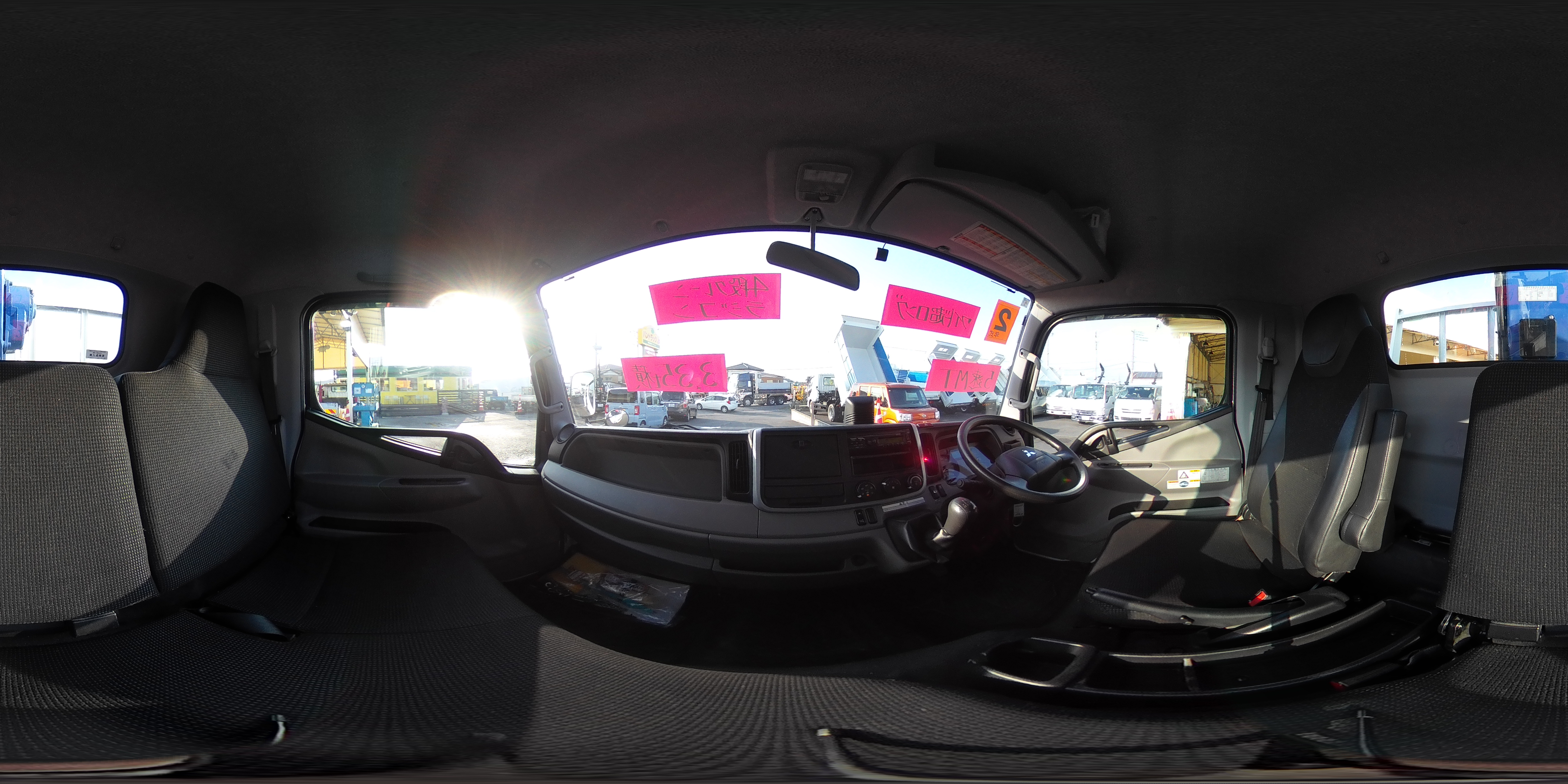 キャンター　「ワイド超ロング」　４段クレーン　積載３３５０ｋｇ　タダノ製　ラジコン　フックイン　２．９３ｔ吊　セイコーラック　フォグランプ　ＥＴＣ　キーレス　左電格ミラー　衝突軽減ブレーキ　車線逸脱警報　ワンオーナー！５速ＭＴ！　車検「Ｒ８年１月まで！」0