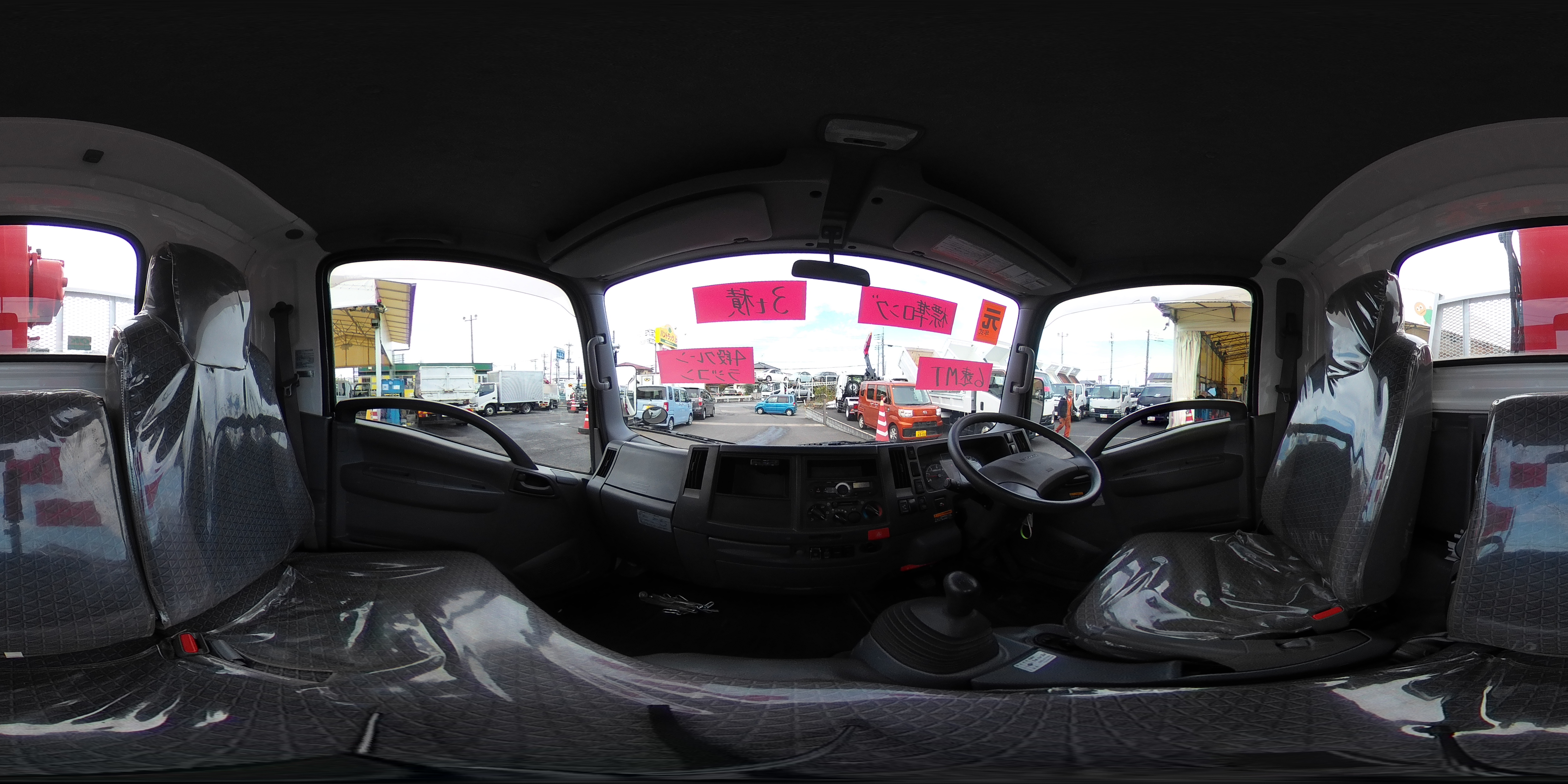 エルフ　「標準幅　ロング」　４段クレーン　積載３０００ｋｇ　古河ユニック製　ラジコン　フックイン　２．９３ｔ吊　セイコーラック　床フック３対　鳥居上部金網張り　左電格ミラー　坂道発進補助　ＥＴＣ　フォグランプ　６速ＭＴ！1