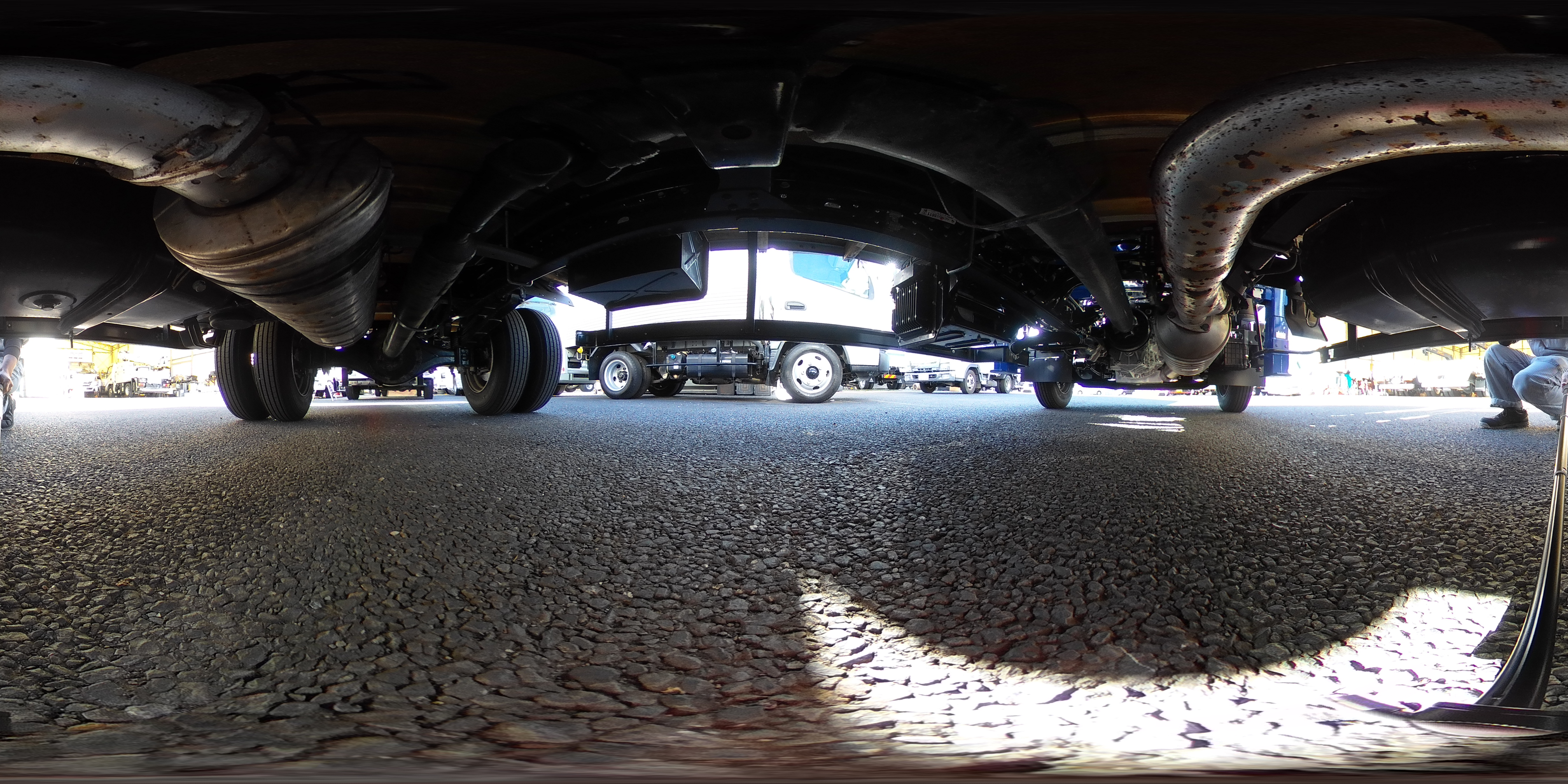 （未使用）　キャンター　「ワイド超ロング」　４段セルフクレーン　積載３２５０ｋｇ　タダノ製　ラジコン　フックイン　２．６３ｔ吊　左電格ミラー　バックカメラ　ＬＥＤヘッドライト＆フォグランプ　スマートキー　衝突軽減ブレーキ　車線逸脱警報　５速ＭＴ！　車検「Ｒ９年６月まで！」0