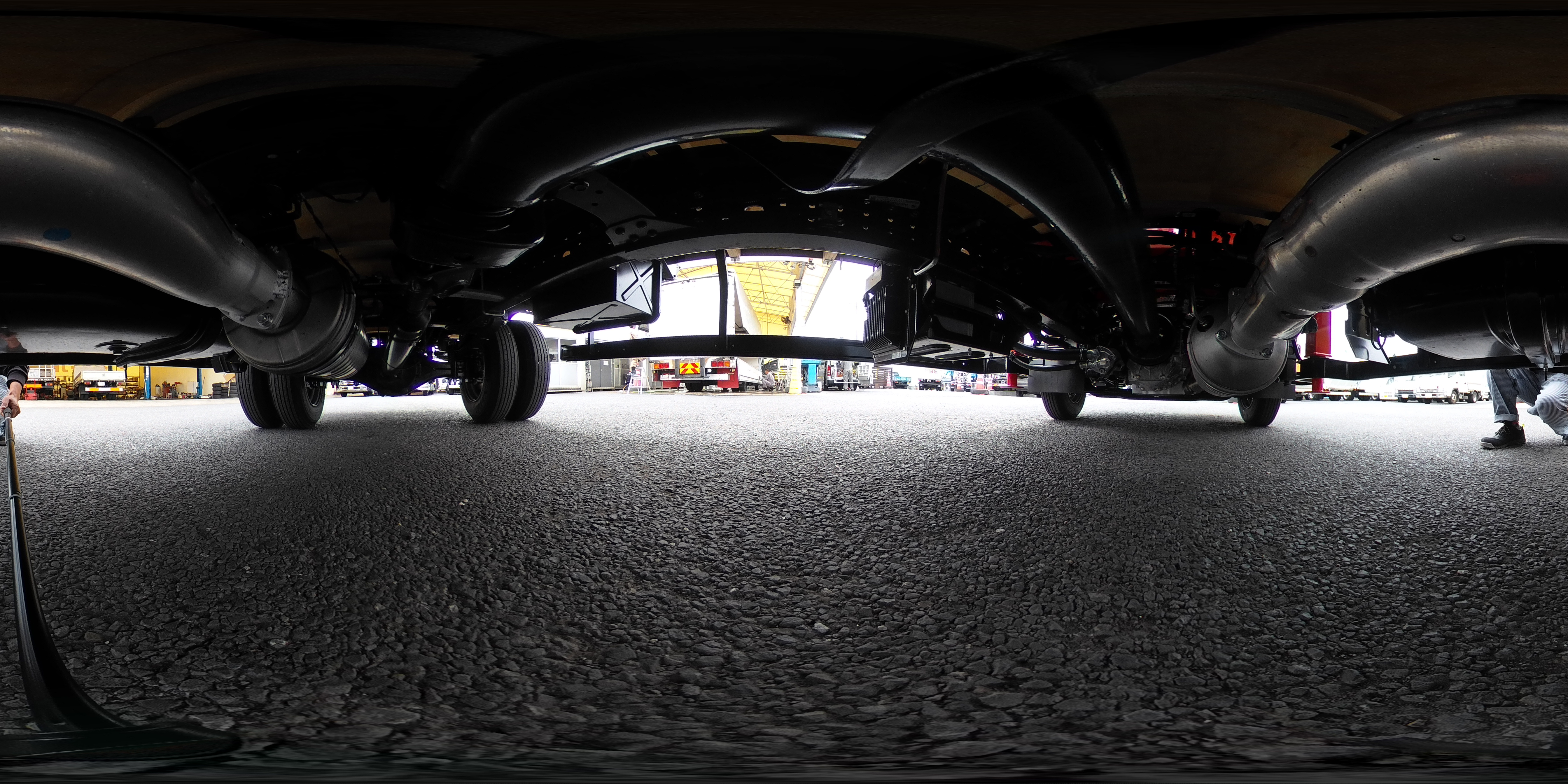 （未使用）　キャンター　「ワイド超ロング」　４段クレーン　積載３３５０ｋｇ　古河ユニック製　ラジコン　フックイン　２．９３ｔ吊　セイコーラック　バックカメラ　ＬＥＤヘッドライト＆ＬＥＤフォグランプ　左電格ミラー　スマートキー　衝突軽減ブレーキ　車線逸脱警報　５速ＭＴ！車検「Ｒ９年７月まで！」1