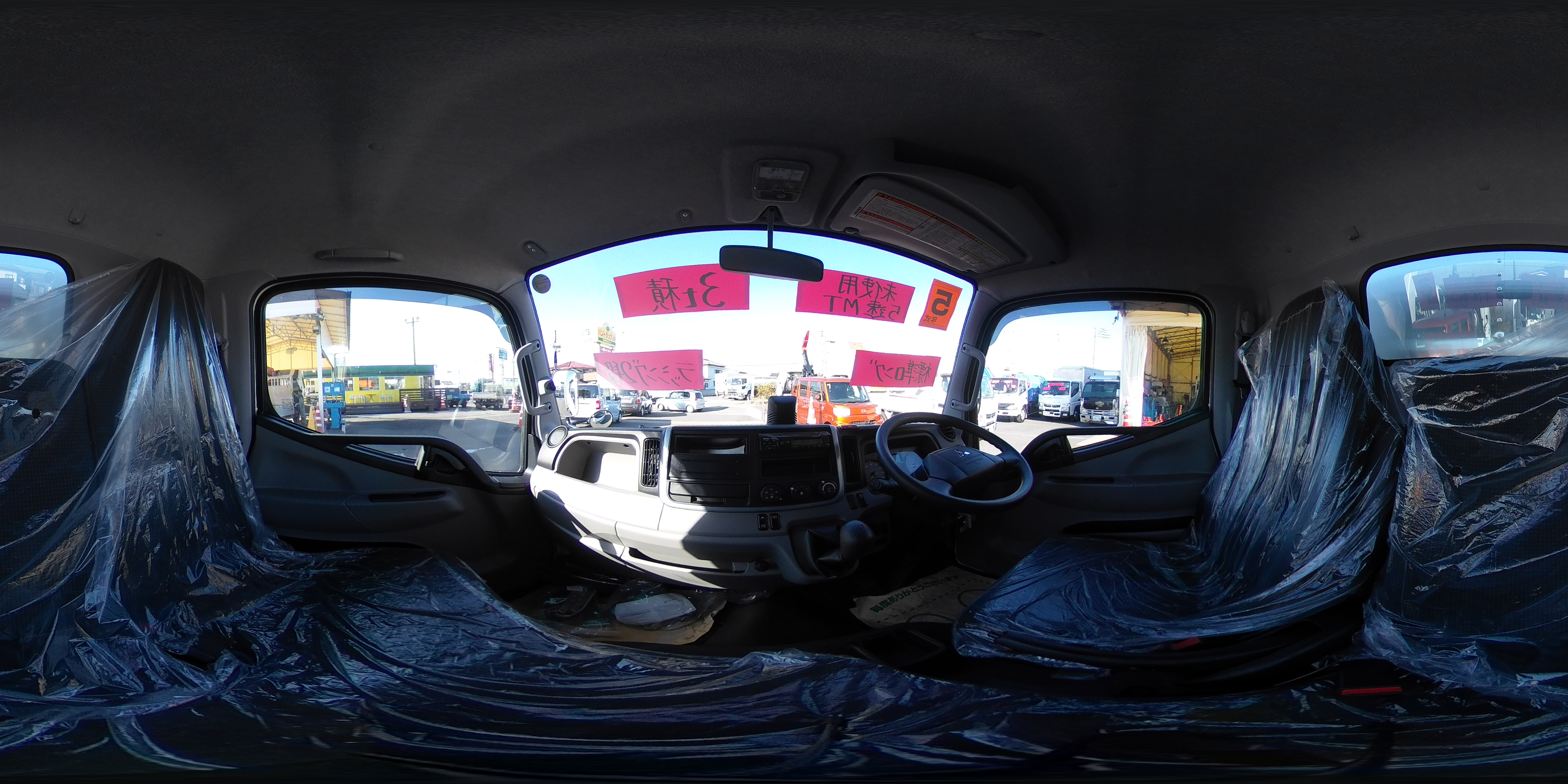 （未使用）　キャンター　「標準幅　ロング」　アルミバン　積載３０００ｋｇ　サイドドア　ラッシング２段　左電格ミラー　坂道発進補助　スマートキー　ＬＥＤヘッドライト＆フォグランプ　９０度ストッパー　パブコ製　衝突軽減ブレーキ　車線逸脱警報　５速ＭＴ！0