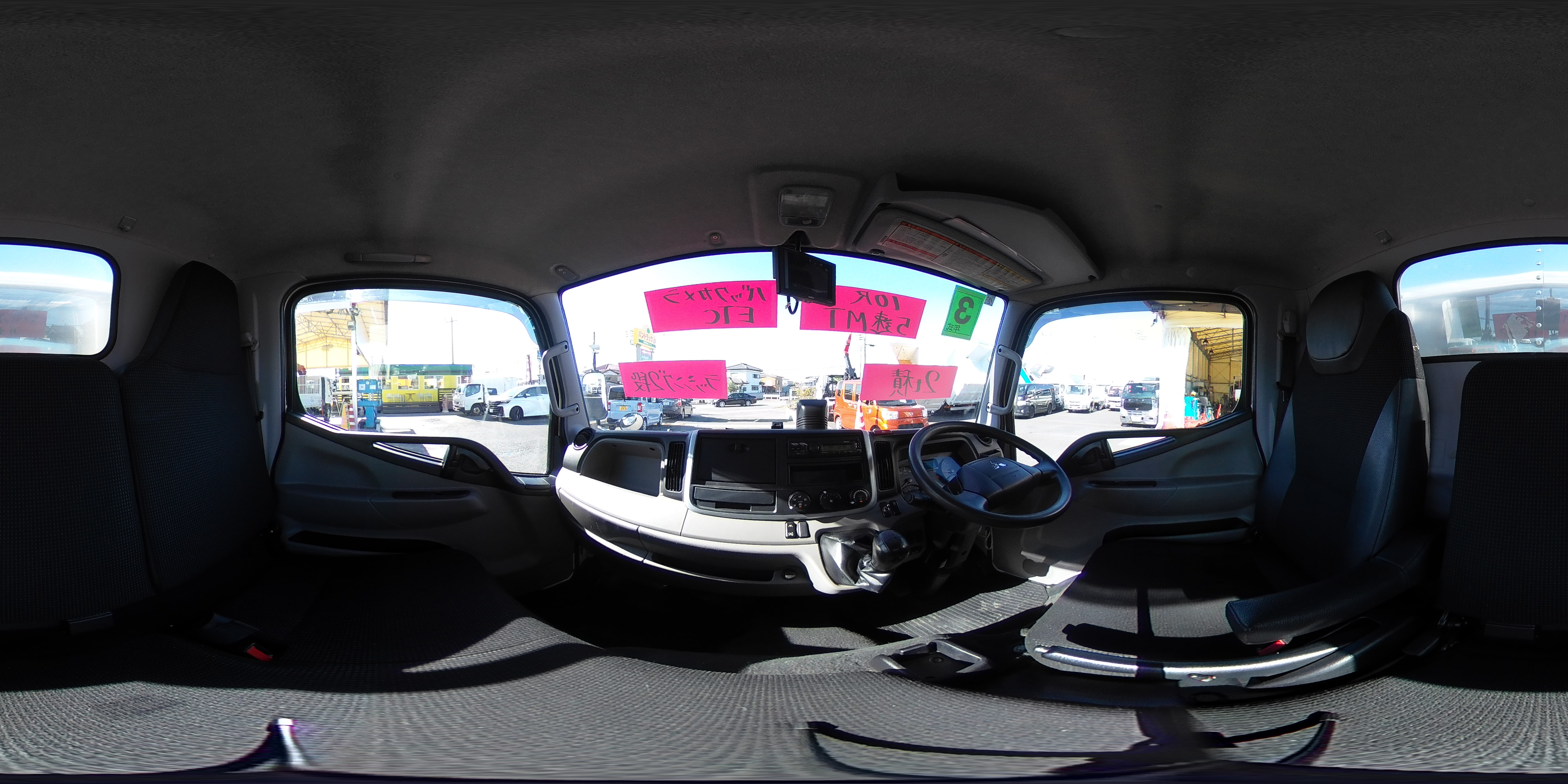 キャンター　１０尺　アルミバン　積載２０００ｋｇ　ラッシング２段　バックカメラ　ＥＴＣ　左電格ミラー　フォグランプ　９０度ストッパー　全高２．８ｍ以下　衝突軽減ブレーキ　車線逸脱警報　パブコ製　５速ＭＴ！　車検「Ｒ８年２月まで！」0