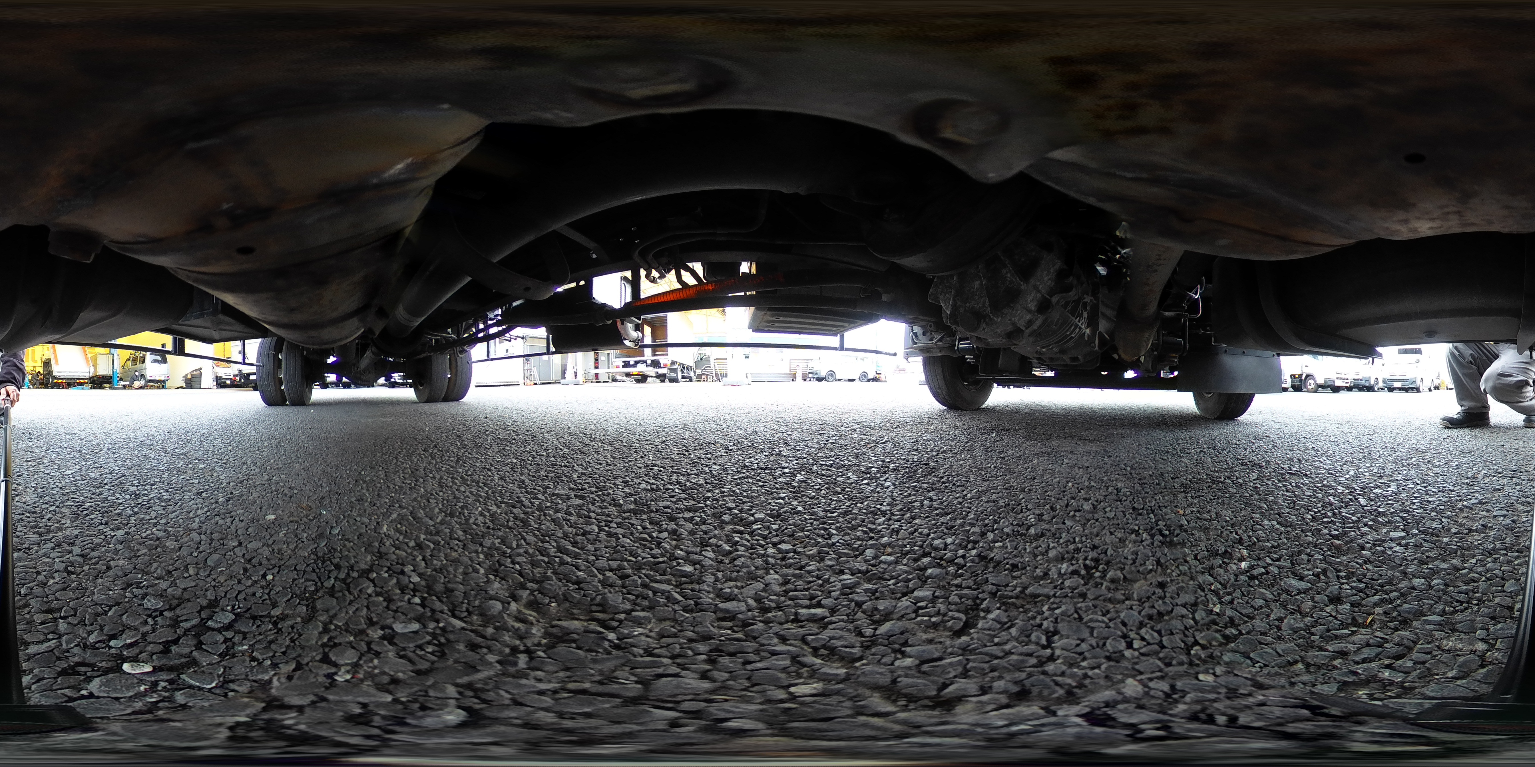 デュトロ　「ワイド超ロング」　セーフティーローダー　一般用　タダノ製　積載３０００ｋｇ　左右アオリ付き　ウインチ　ラジコン無し　手動リアゲート　床フック５対　三方開　左電格ミラー　坂道発進補助　フォグランプ　ＥＴＣ２．０　社外ナビ　６速ＭＴ！0