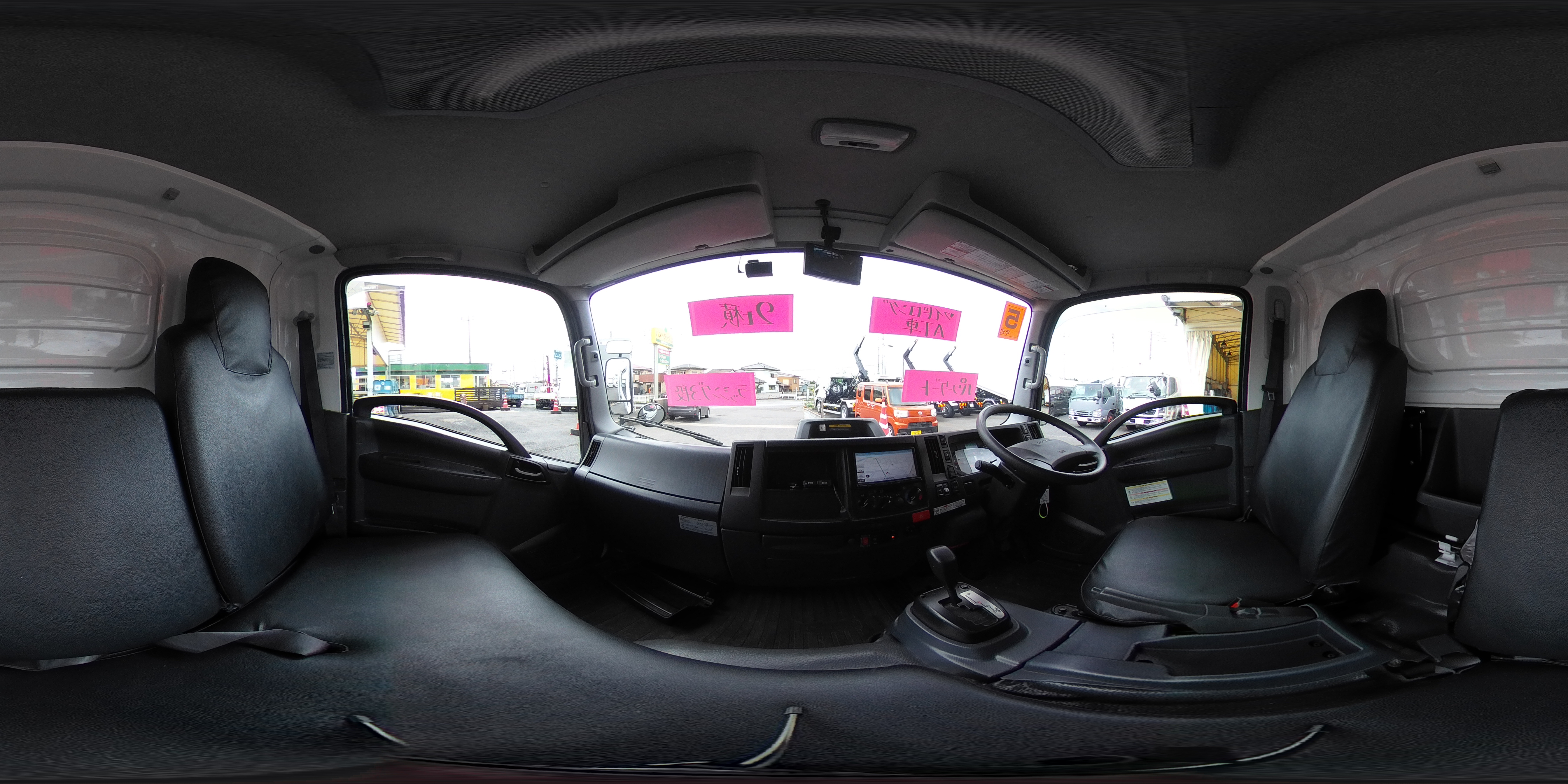 エルフ　「ワイドロング」　アルミバン　積載２０００ｋｇ　手動跳ね上げ式パワーゲート　サイドドア　ラッシング３段　導風板　高箱　左電格ミラー　バックカメラ　社外ナビ　ＥＴＣ２．０　ＬＥＤヘッドライト＆フォグランプ　衝突軽減ブレーキ　車線逸脱警報　日本フルハーフ製　高年式！ＡＴ車！0