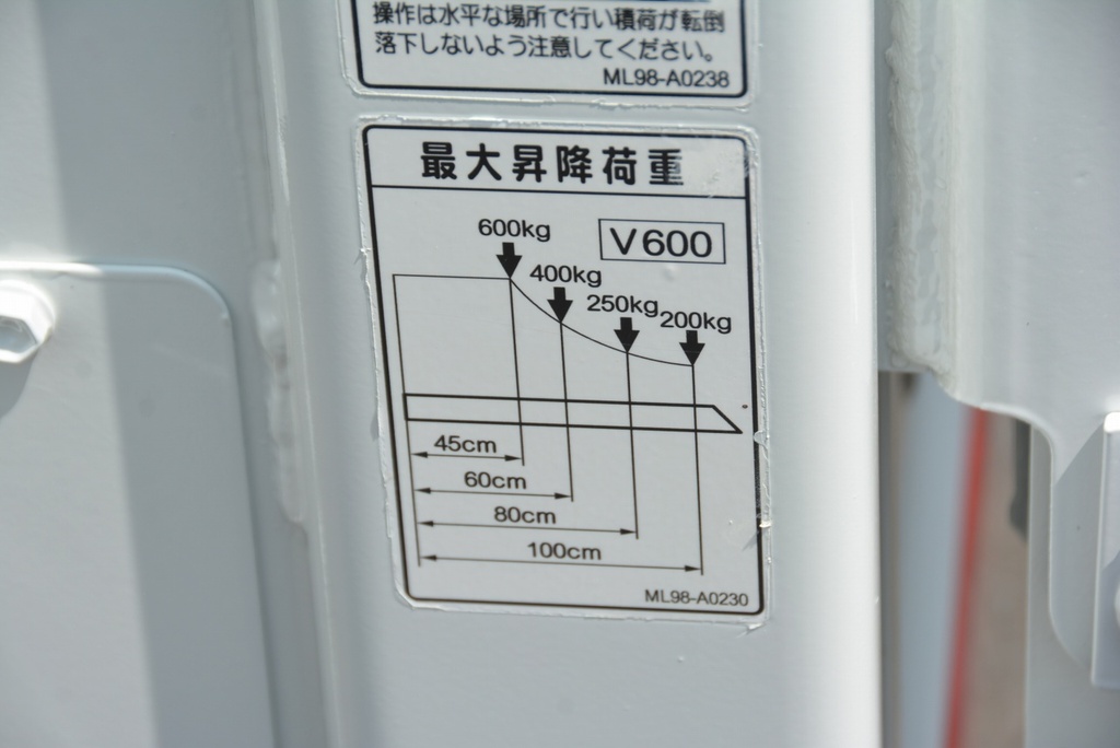 キャンター　１０尺　平ボディー　積載２０００ｋｇ　垂直パワーゲート付き　極東製　三方開　アルミルーフラック　ナビ　ＥＴＣ　荷台鉄板張り　５速ＭＴ！AK29