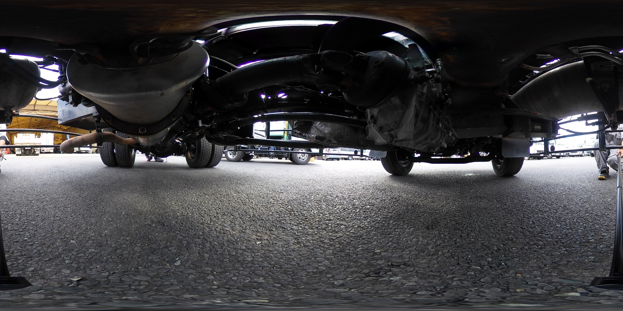 レンジャー　増トン　「ベッドレス」　アームロール　積載８１００ｋｇ　新明和製　ルーフラック　ツインシリンダー　キャブバックステップ　スライド式リアバンパー　６速ＭＴ！1