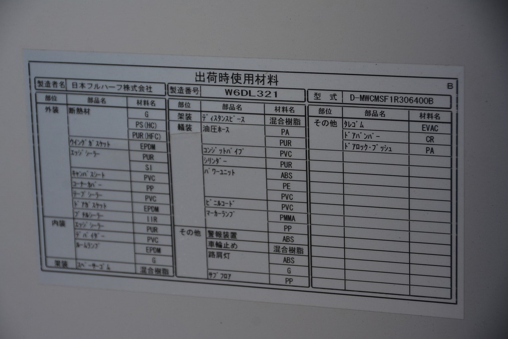 フォワード　４トン　「標準幅　ベッドレス」　アルミウイング　積載３０５０ｋｇ　６．２ｍ長　フルハーフ製　ラッシング２段　導風板　セイコーラック　６速ＭＴ！15