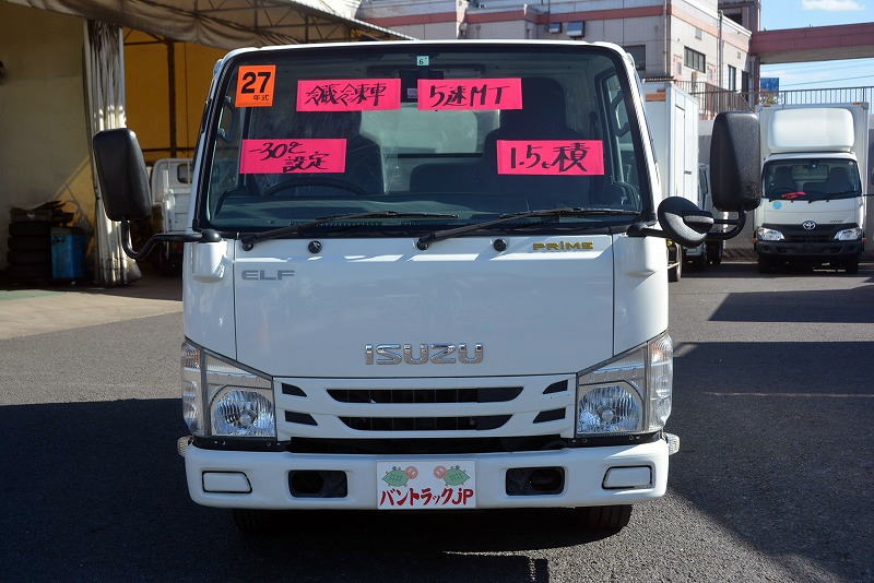 エルフ　「標準幅　ショート」　冷蔵冷凍車　積載１５００ｋｇ　低箱　東プレ製　－３０度設定　フラットロー　キーストン　ラッシング１段　エアリブ　バックカメラ　ＥＴＣ　５速ＭＴ！　AK0