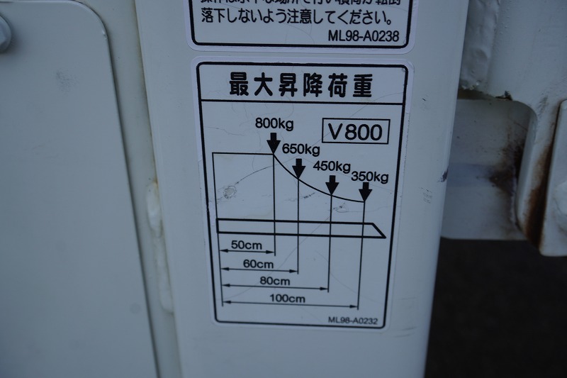 デュトロ　「標準幅　ショート」　平ボディー　積載２０００ｋｇ　垂直パワーゲート付き　三方開　全低床　荷台鉄板張り　ＥＴＣ　坂道発進補助　左電格ミラー　LEDフォグランプ　ビニールシートカバー　衝突軽減ブレーキ　車線逸脱警報　５速ＭＴ！19