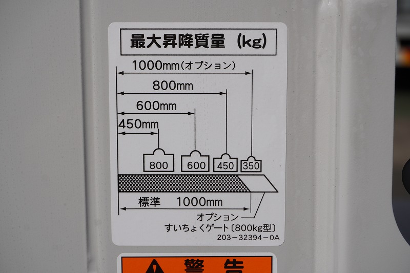 （未使用）　キャンター　１０尺　アルミバン　サイドドア　「内寸高２．１６ｍ」　跳ね上げ式垂直パワーゲート付き　積載１９５０ｋｇ　ラッシング２段　バックモニター　５速ＭＴ！準中型（５トン未満限定）免許対応！ 22